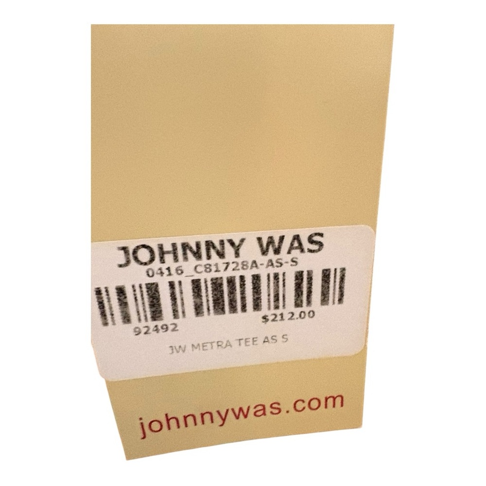 NWT Johnny Was Vibrant Sakuru Paise Short Sleeve Top. - Picture 7 of 8